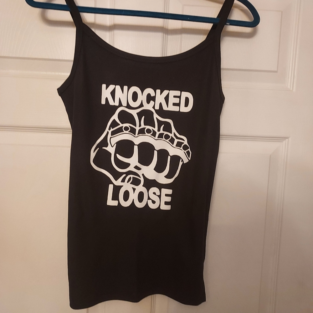 Knocked loose tank top ribbed